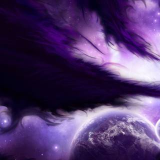 Violet phone wallpaper