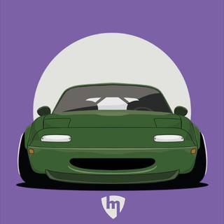 Miata phone wallpaper
