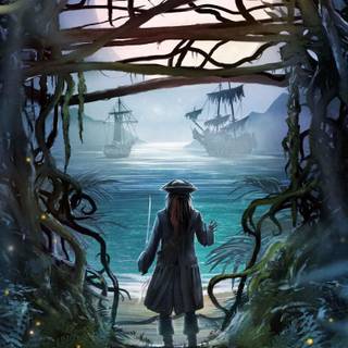 Pirates of The Caribbean phone wallpaper
