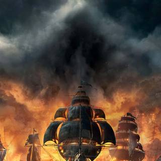 Pirates of The Caribbean phone wallpaper