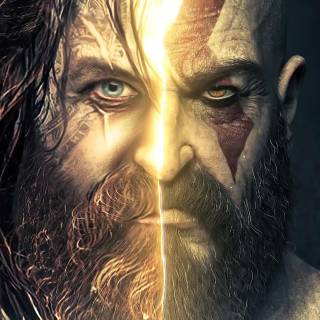 God of War Ragnarok iPhone wallpaper