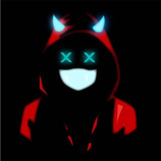 Devil neon wallpaper