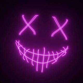 Devil neon wallpaper