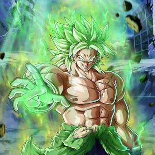 Broly 4k phone wallpaper