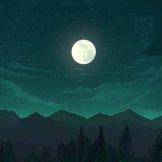 Green dual monitor wallpaper