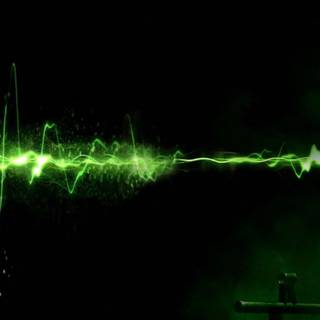 Green dual monitor wallpaper