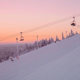 Winter trip wallpaper