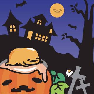 Halloween Gudetama wallpaper