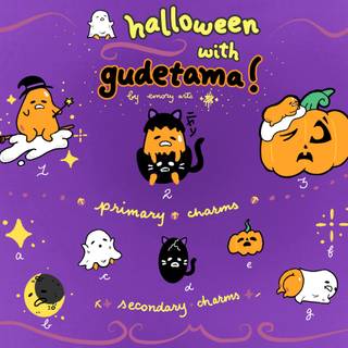 Halloween Gudetama wallpaper