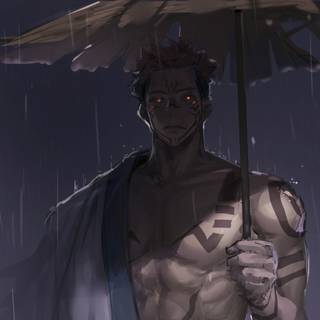 Sukuna 4k laptop wallpaper