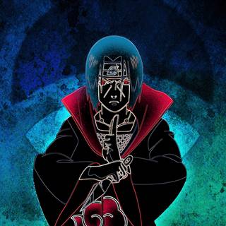 Itachi 4k dark wallpaper