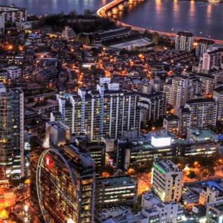 Seoul iPhone wallpaper