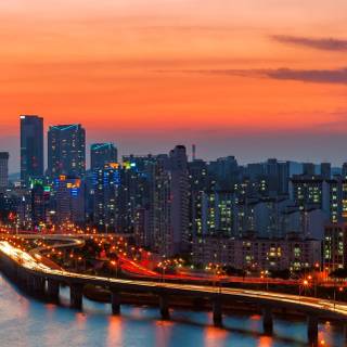 Seoul iPhone wallpaper