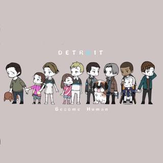 Detroit Become Human phone wallpaper