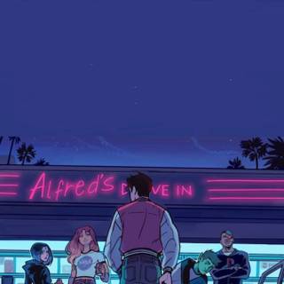 Teen Titans iPhone wallpaper
