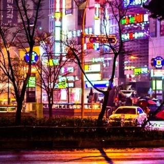 Seoul iPhone wallpaper