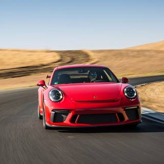 Porsche GT3 iPhone wallpaper