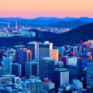 Seoul iPhone wallpaper