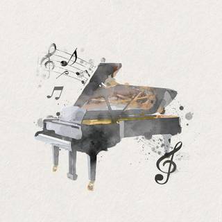 Piano iPhone wallpaper