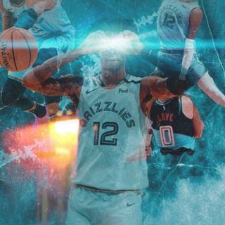 Ja Morant phone wallpaper