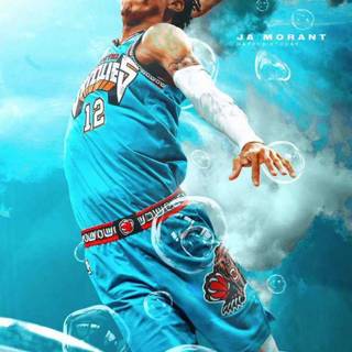 Ja Morant phone wallpaper