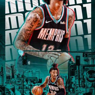 Ja Morant phone wallpaper