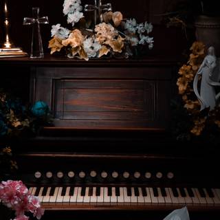 Piano iPhone wallpaper