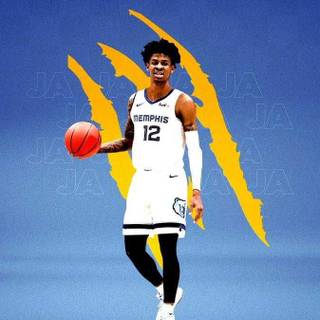 Ja Morant phone wallpaper