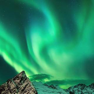 Aurora Borealis phone wallpaper