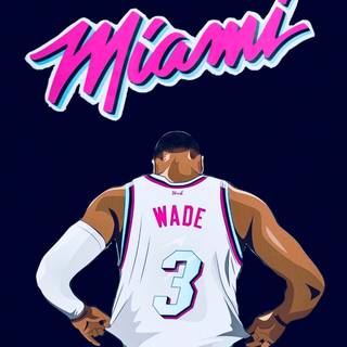 Dwayne Wade iPhone wallpaper