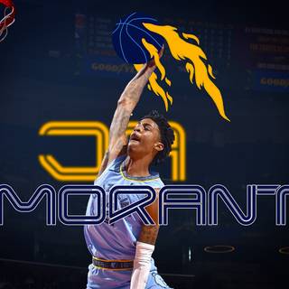 NBA Ja Morant 2024 wallpaper