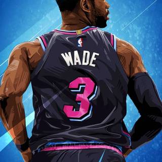 Dwayne Wade iPhone wallpaper