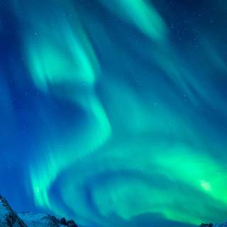 Aurora Borealis phone wallpaper