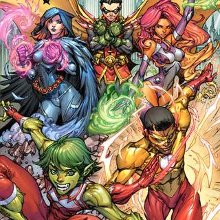 Teen Titans iPhone wallpaper
