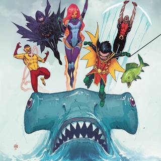 Teen Titans iPhone wallpaper