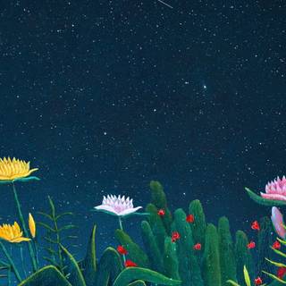 Anime nature iPhone wallpaper