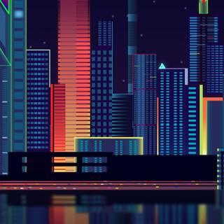 iPhone vector wallpaper