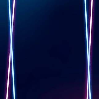 Glowing blue wallpaper