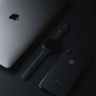 Apple gadgets wallpaper