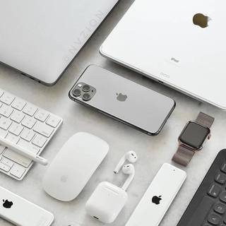 Apple gadgets wallpaper