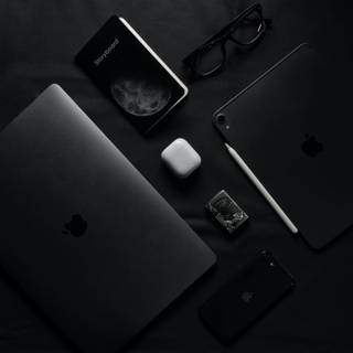 Apple gadgets wallpaper