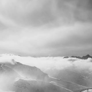 Dark winter iPhone 14 wallpaper