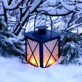 Candles winter wallpaper