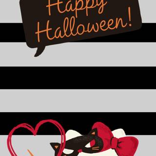 Happy Halloween Hello Kitty wallpaper