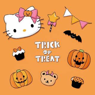 Happy Halloween Hello Kitty wallpaper