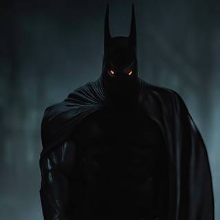 Batman 4k black wallpaper