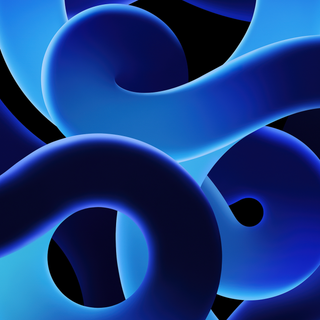 iPhone 14 blue wallpaper