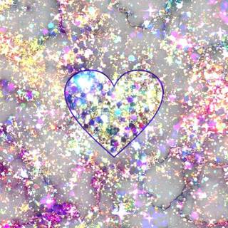 iPhone glitter wallpaper