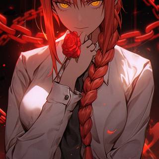 Makima phone wallpaper