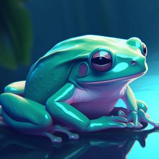 Frog iPhone wallpaper